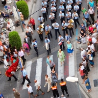 La Banda de Msica de la Fila a la process del Corpus Christi