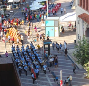 La Fila acompanya amb la seva msica lacte de celebraci de la Diada Nacional de Catalunya a Amposta