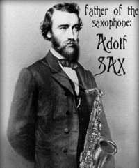 El dijous 6 de novembre es van celebrar els 200 anys del naixement d´Adolf Sax, l´inventor del saxòfon