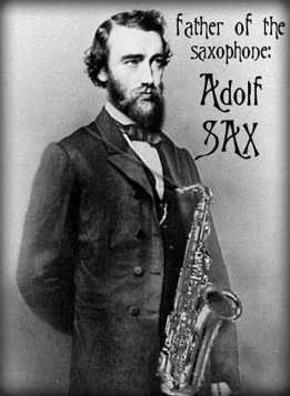 Societat Musical La Uni Filharmnica dAmposta > Arxiu de notcies > El dijous 6 de novembre es van celebrar els 200 anys del naixement dAdolf Sax, linventor del saxfon