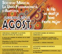 AGENDA DACTIVITATS AGOST 2012