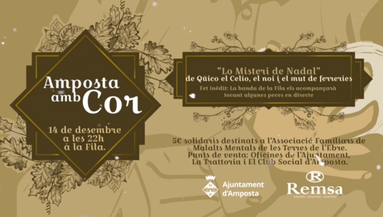Societat Musical La Unió Filharmònica d´Amposta > Notícies > El festival Amposta amb Cor comptarà amb l´actuació dels Quicos i la banda de música de la Unió Filharmònica