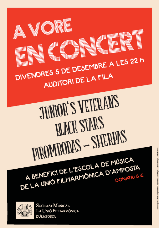 Societat Musical La Uni Filharmnica dAmposta > Arxiu de notcies > A VORE EN CONCERT