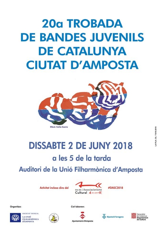 Societat Musical La Uni Filharmnica dAmposta > Notcies > 20a Trobada de Bandes Juvenils de Catalunya Ciutat dAmposta