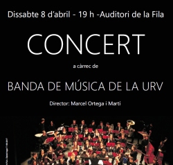 Concert a crrec de la Banda de msica de la URV