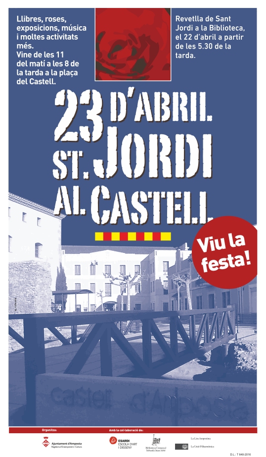 Societat Musical La Uni Filharmnica dAmposta > Arxiu de notcies > SANT JORDI AL CASTELL 2016