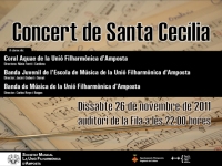 PROGRAMA DEL CONCERT DE SANTA CECLIA 2011