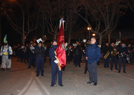 Societat Musical La Uni Filharmnica dAmposta > Notcies > La Banda de Msica, a la cavalcada de Reis dIgualada