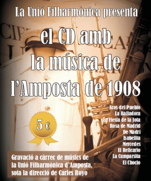 EL CD AMB LA MSICA DE LAMPOSTA DE 1908