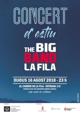 Concert d´estiu de la Big Band de la Fila