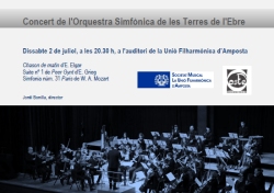 Concert de lOrquestra Simfnica de les Terres de lEbre