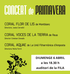 CONCERT CORAL DE PRIMAVERA