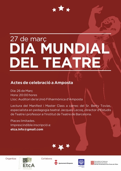 Societat Musical La Uni Filharmnica dAmposta > Arxiu de notcies > Dia Mundial del Teatre