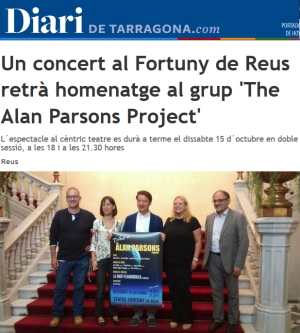 Un concert al Fortuny de Reus retr homenatge al grup The Alan Parsons Project