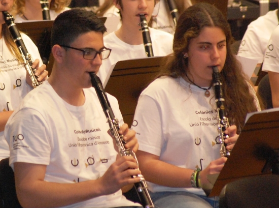 Societat Musical La Uni Filharmnica dAmposta > Arxiu de notcies > Dos alumnes de lescola, seleccionats per a la Banda Simfnica de la Diputaci de Tarragona