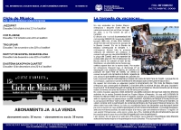 Societat Musical La Unió Filharmònica d´Amposta > Full informatiu > FULL INFORMATIU SETEMBRE 2009
