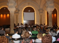 AUDICI DEL GRUP DE GUITARRES A LA CRIPTA DE LESGLSIA DE LA REPARACI DE TORTOSA