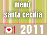 Menú del dinar de germanor de Santa Cecília 2011
