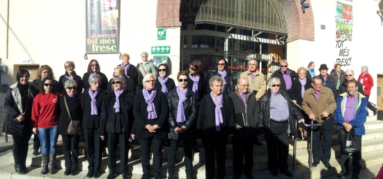 Societat Musical La Unió Filharmònica d´Amposta > Arxiu de notícies > Nadales solidàries al Mercat Municipal