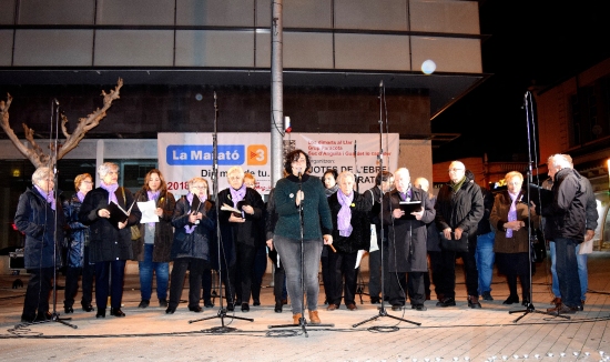 Societat Musical La Uni Filharmnica dAmposta > Notcies > La Coral Aquae canta per la llibertat