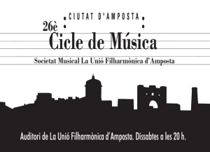 Societat Musical La Uni Filharmnica dAmposta > Notcies > La Fila presenta el programa del 26 Cicle de Msica Ciutat dAmposta