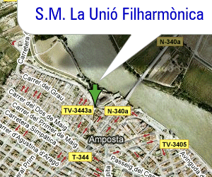 Societat Musical La Uni Filharmnica dAmposta > La Societat > On estem