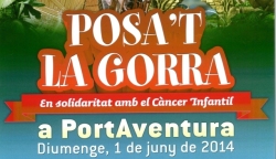 POSAT LA GORRA A PORT AVENTURA. Diumenge 1 de juny