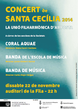 PROGRAMA DE SANTA CECLIA 2014