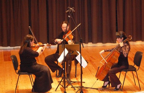 Societat Musical La Uni Filharmnica dAmposta > Arxiu de notcies > MSICA DE CAMBRA AMB EL TRIO ILERCA