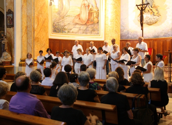 Societat Musical La Uni Filharmnica dAmposta > Notcies > Ens visita la Societat Coral de Montorns del Valls