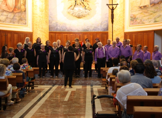 Societat Musical La Uni Filharmnica dAmposta > Notcies > Ens visita la Societat Coral de Montorns del Valls